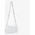 Valentino Elly Schultertasche Kunstleder Silber/Weiß