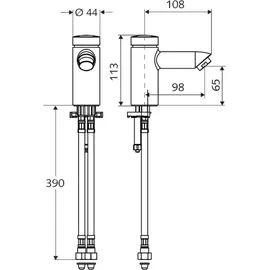 Schell Petit SC HD-M Selbstschluss-Einhandmischer (021510699)
