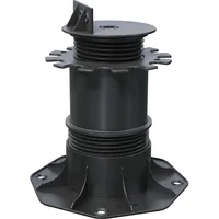 Karle & Rubner Terrassenlager KS 145-225 mm schwarz