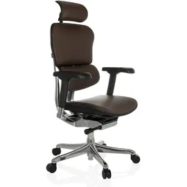 HJH Office Ergohuman Gen2 Leder Dunkelbraun