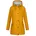 Regenjacke Damen Gr 50 XL gelb Obermaterial 100 Polyurethan Futter 100 Polyester figurumspielend gerader Abschluss mit Druckknopf Jacken Regenjacke auch in Großen Größen erhältlich