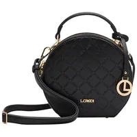 L.Credi Filberta Handtasche 20 cm schwarz Schwarz Damen