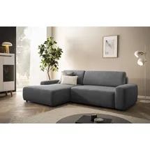 Home Affaire Eckcouch Cord 2-Sitzer Grau