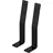 ML-Design Rückenlehnenhalterung 2er Set 345 x 90 x 50 mm Metall schwarz