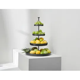 Asa Selection ASA Etagere 4-stufig Grande - Schwarz