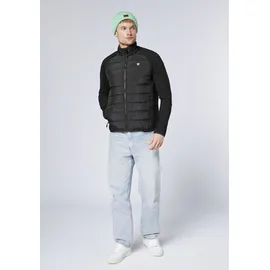 Chiemsee Funktionsjacke mit Kontrastdetails, schwarz S