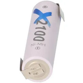 XCell Mignon AA Akku LSD Basic Ni-MH 1,2V 2100mAh Z Lötfahne