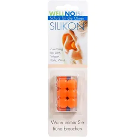 Wellneuss GmbH & Co. KG Ohrenstopfen orange Blister 6 St.