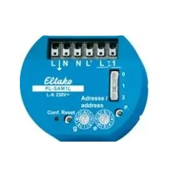 Eltako 31100001 Powerline-Aktor 1 Kanal mit Sensoreingang 230V PL-SAM1L