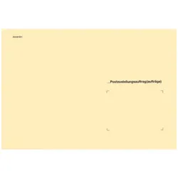 RNK Postzustellungsumschlag äußerer Umschlag 2048 B5 gelb, für förmliche Zustellung 4002871204804 RNK 2048 500 Stück