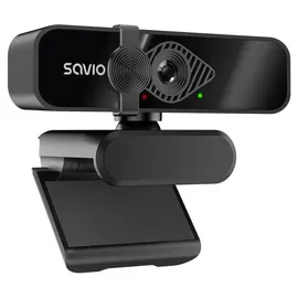 Savio CAK-06 Webcam 3840 x 2160 Pixel USB Schwarz, Webcam, Schwarz