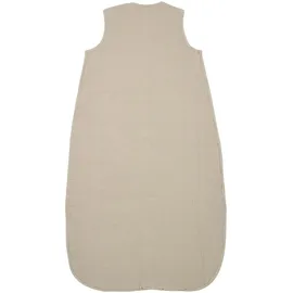 Meyco Baby Ganzjahres-Schlafsack Musselin pre-washed 2.0 Tog beige, 70