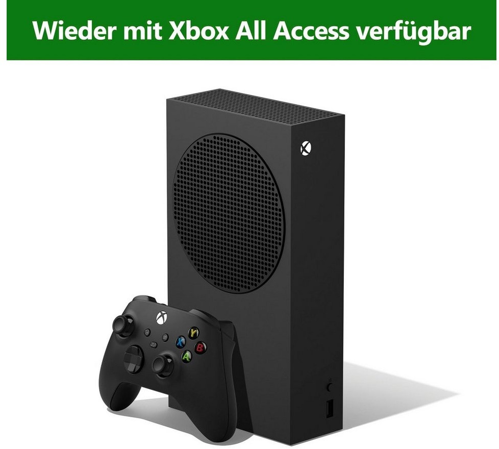 Xbox, Series S - 1TB Carbon Black schwarz