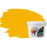 RyFo Colors Silikonharz Fassadenfarbe Lotuseffekt Trend Rapsgelb 3l - bunte Fassadenfarbe, weitere Gelb Farbtöne und Größen erhältlich, Deckkraft Klasse 1