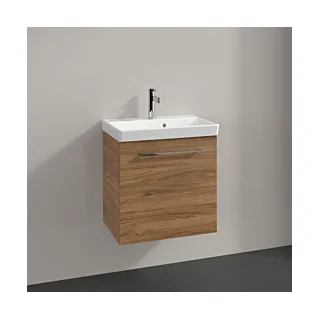 Waschtischunterschrank Anschlag rechts, 1 Tür Kansas Oak