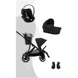 cybex retail gmbh Gazelle S LUX Travel System Moon Black