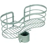 Metaltex Viva Dusche Rack 11X29X12 Cm Silber