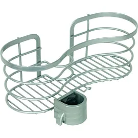 Metaltex Viva Dusche Rack 11X29X12 Cm Silber