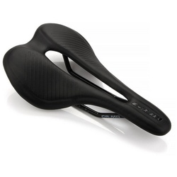 MidGard Fahrradsattel Fahrrad Sattel ergonomische Fahrradsitz für E-Bike Rennrad MTB Enduro (1-tlg) schwarz