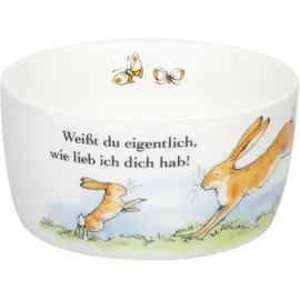 Könitz Müslischale Weißt du eigentlich, Schale, Porzellan, Braun, 380 ml, 1192652903 - Braun