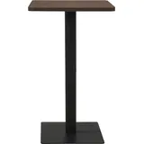 vidaXL Bistrotisch 70 x 70 x 107 cm Dunkle Esche