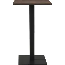 vidaXL Bistrotisch 70 x 107 x 70 cm dunkel esche