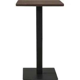 vidaXL Bistrotisch 70 x 107 x 70 cm dunkel esche