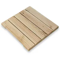 deluke Holzfliese Kiefernholz Braun 47,5 x 47,5 cm 5 St.