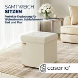 CASARIA Sitzhocker Beige