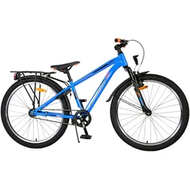 tpfsports Cross Kinderfahrrad - Jungen - Rücktritt + Handbremse - 24 Zoll - Blau