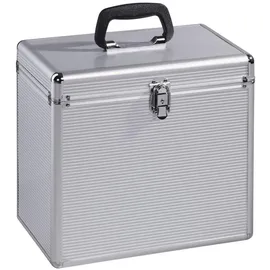Hama 50er LP-Koffer silber