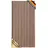 Karat Akustikpaneel Eiche dunkel 2 St. 118 x 60 x 2,1 cm