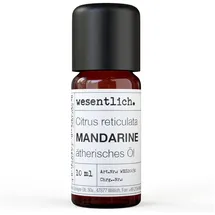 wesentlich. Mandarine - ätherisches Öl von wesentlich. 10 ml