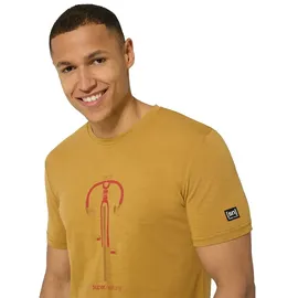 super.natural Vintage Bike Tee braun XXL