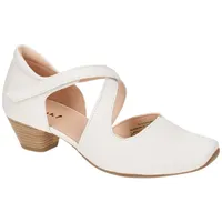 THINK! Think AIDA Riemchen Pumps weiß Elegant NEU - weiß, - 39,5 EU