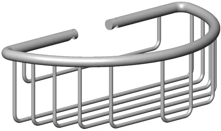 Dornbracht Korb für Wandmontage Ersatzteile 081890907 196 x 99 x 57 mm Champagne gebürstet (22kt Gol 081890907-46