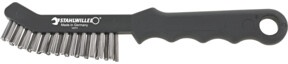 Stahlwille Allzweckdrahtbürste »Stahldraht« L.90mm Stahldraht glatt 0,35 mm 2-reihig