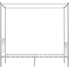 vidaXL Himmelbett 100 x 200 cm Weiß
