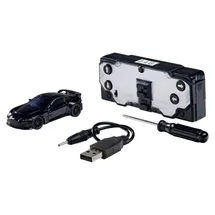 CARSON RC-Buggy Nano Racer Aston Martin V12 Vantage CH RTR schwarz (1:60)