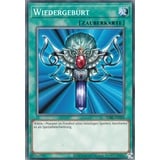 SDBE-DE028 - Wiedergeburt - Common - Deutsch - 2. Auflage - im Set mit Ultrapro Toploader - Yugioh