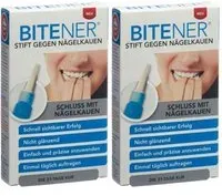 BITENER Stylo contre le rongement des ongles avec Bitrex 2x3 ml