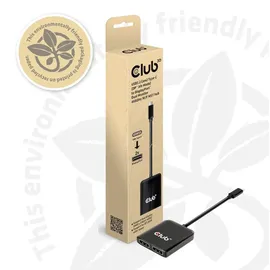 Club 3D Club3D CSV-1555 USB-C®(DP Alt-Mode) / DisplayPortTM Dual Monitor 4K60Hz M/F MST Hub
