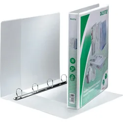 LEITZ Ringbuch A4 4 Ringe 25mm weiß