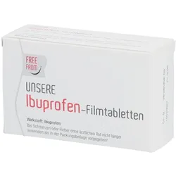 Unsere Ibuprofen-Filmtabletten