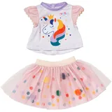 Zapf Creation BABY born Einhornkleid mit Tutu 43cm