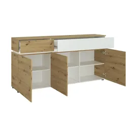 Möbel Kraft Sideboard 181 x 90 x 40 cm Mehrfarbig