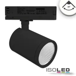 3-PH Schienen-Strahler 35W 38° schwarz matt 4000K neutralweiß 3500lm CRI90 EEK E [A-G]