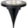 NÄVE Solarleuchte Metall D: 11,5 cm 8er Set schwarz