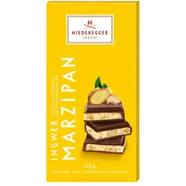 Niederegger Marzipan Tafel Ingwer Zartbitter Schokolade 110 g
