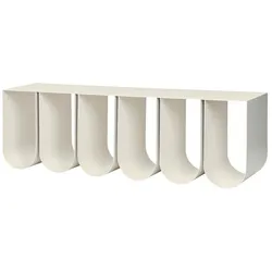 Kristina Dam Studio - Curved Wandregal, beige